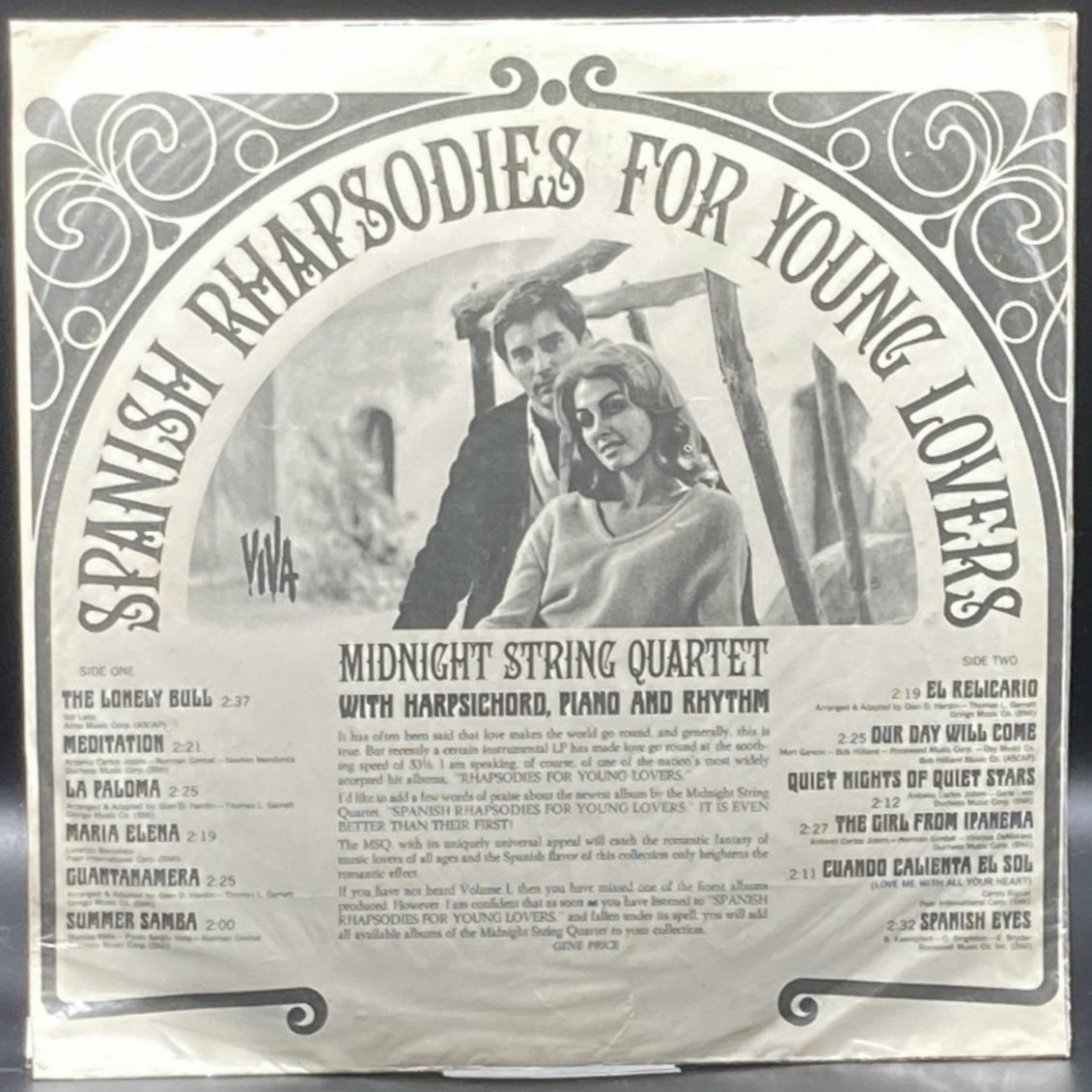 Midnight String Quartet - Spanish Rhapsodies For Young Lovers (Unofficial) - Ominous Synths Records