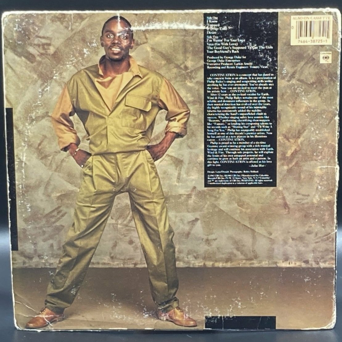 Philip Bailey - Continuation - Ominous Synths Records