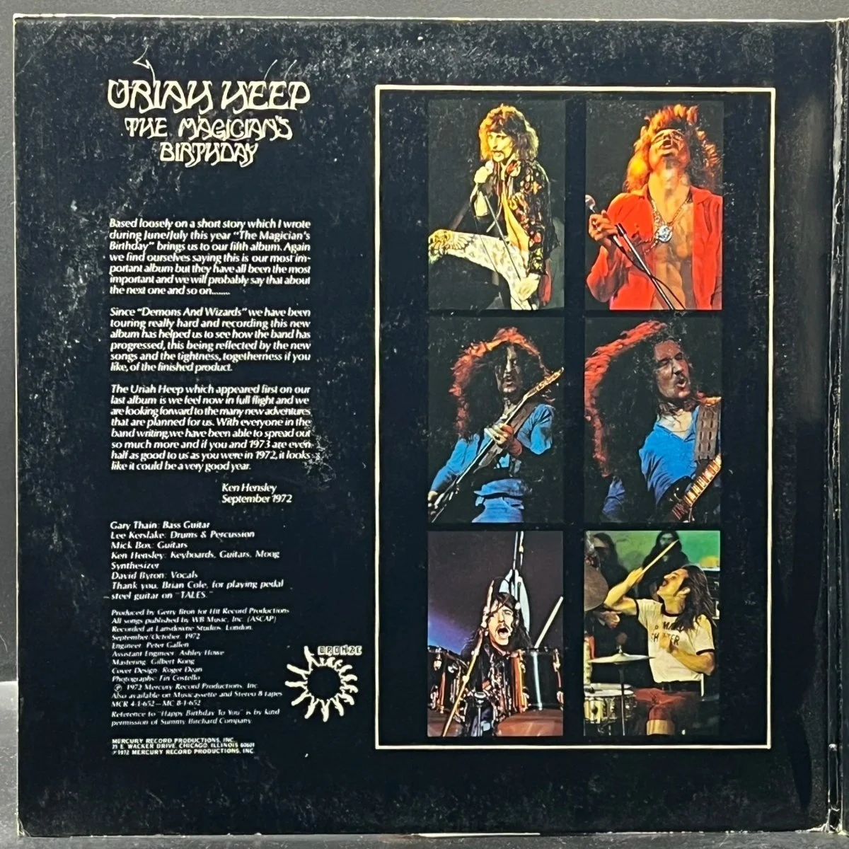 Uriah Heep - The Magician's Birthday - Ominous Synths Records