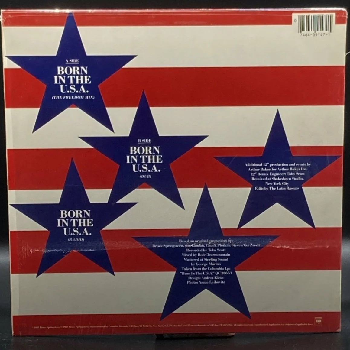 Bruce Springsteen - Born in the U.S.A. (Single) - Ominous Synths Records