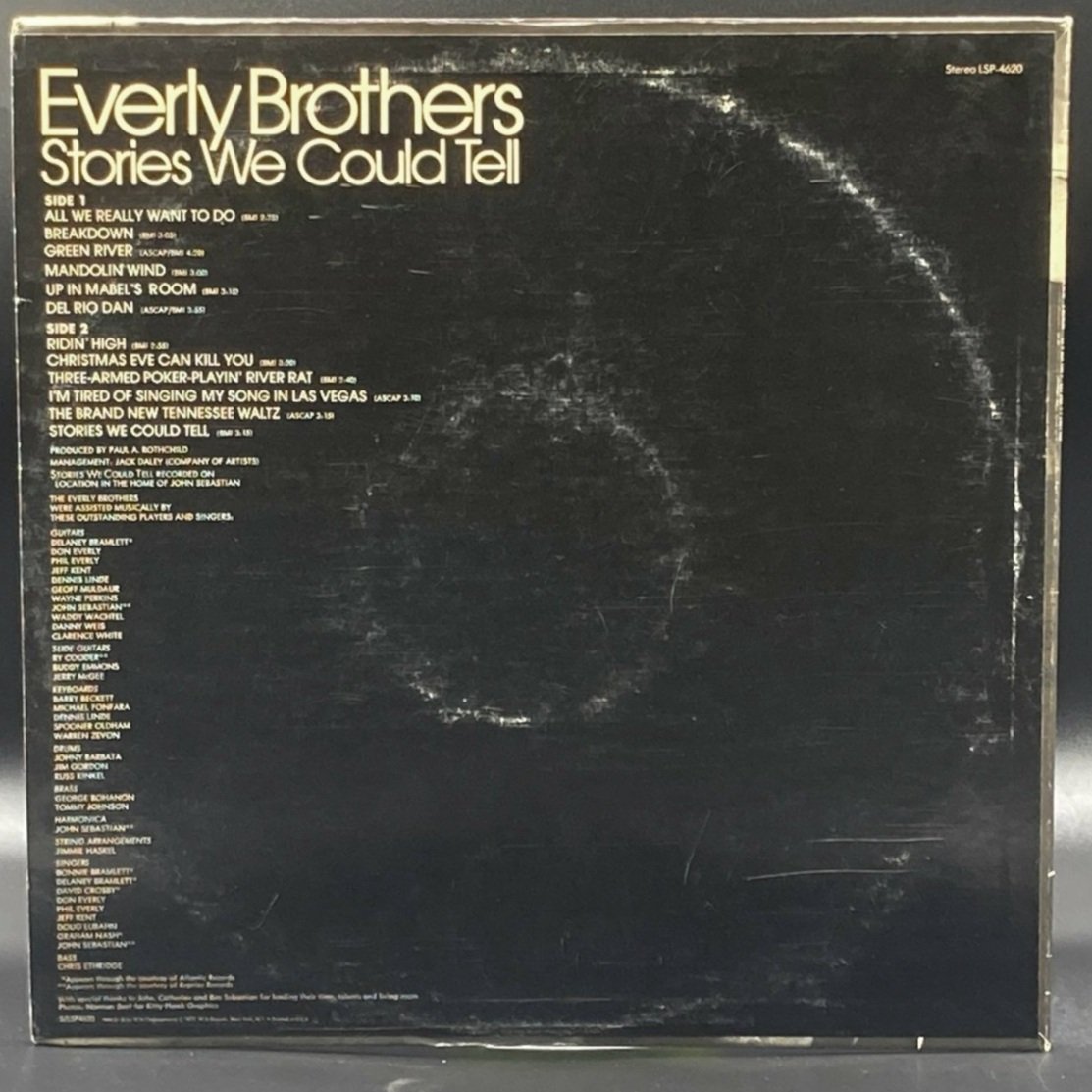 The Everly Brothers - Stories We Could Tell - Ominous Synths Records