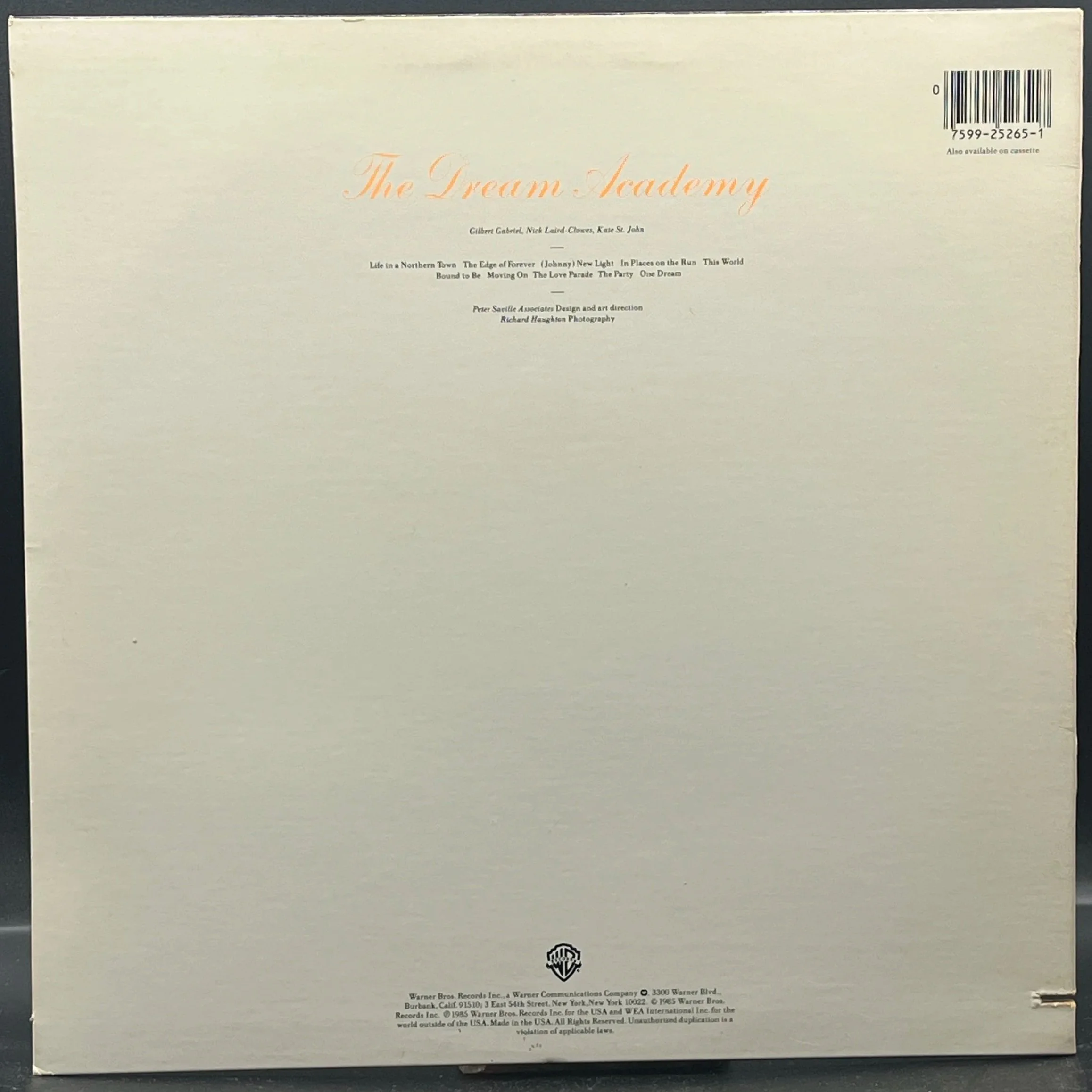 The Dream Academy - The Dream Academy - Ominous Synths Records