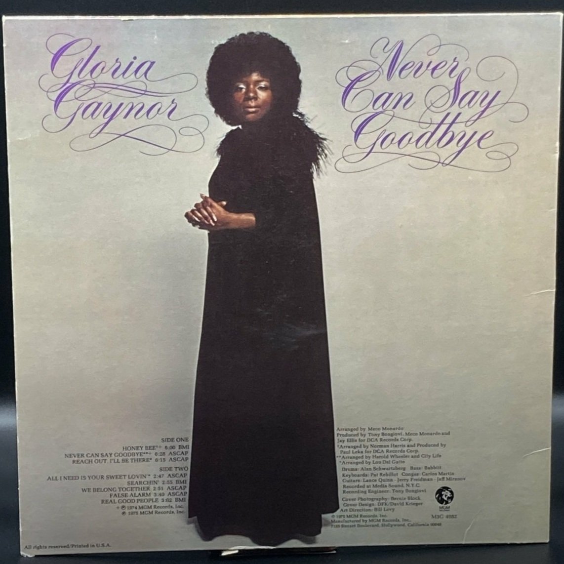 Gloria Gaynor - Never Can Say Goodbye - Ominous Synths Records