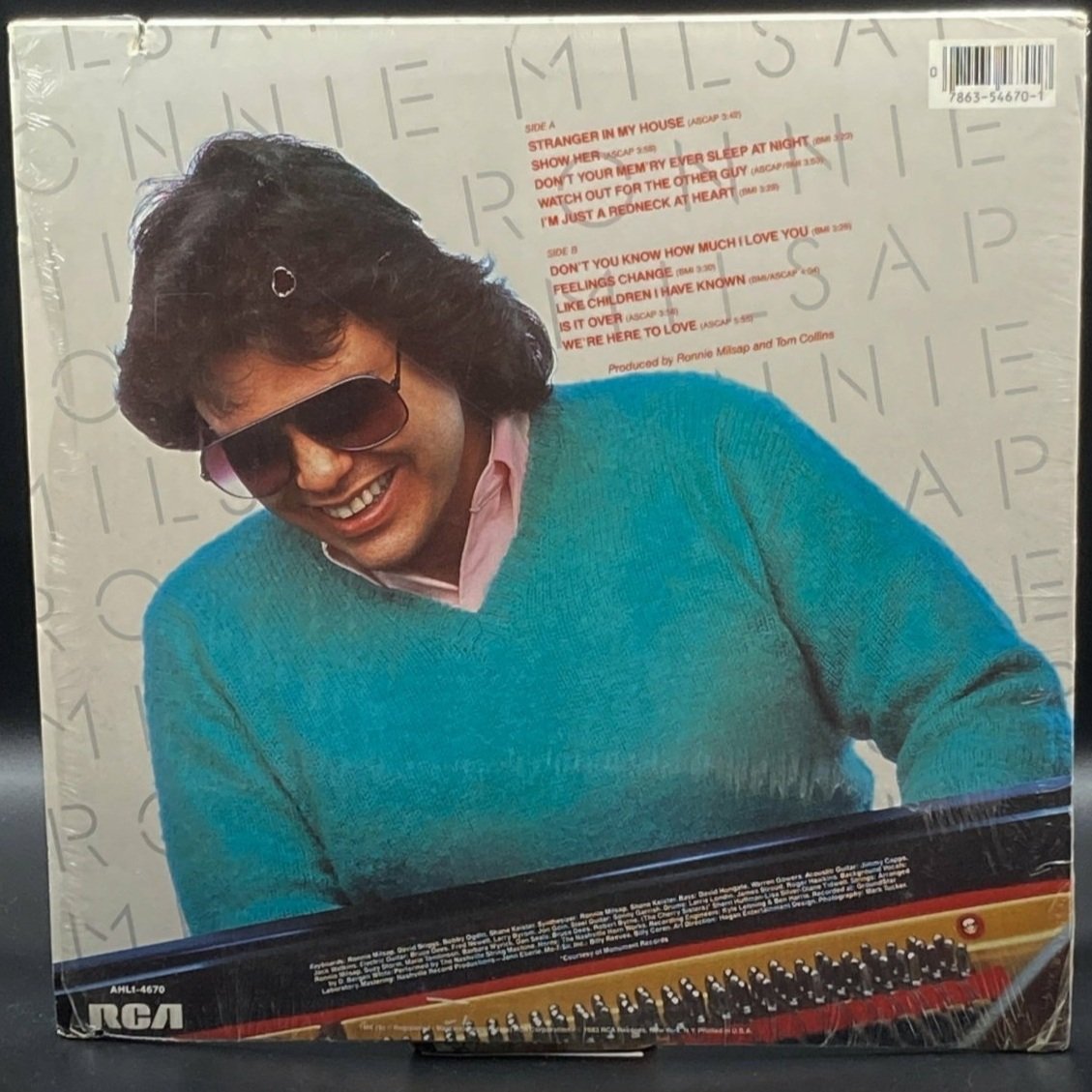 Ronnie Milsap - Keyed Up - Ominous Synths Records