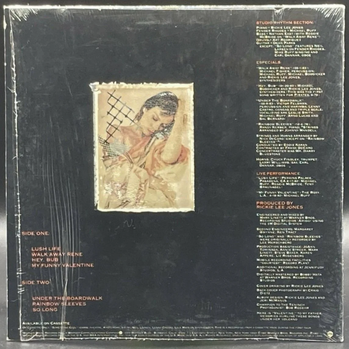 Rickie Lee Jones - Girl At Her Volcano (10") - Ominous Synths Records