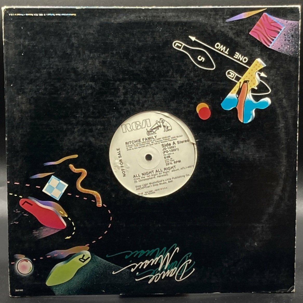 The Ritchie Family - All Night All Right - Ominous Synths Records