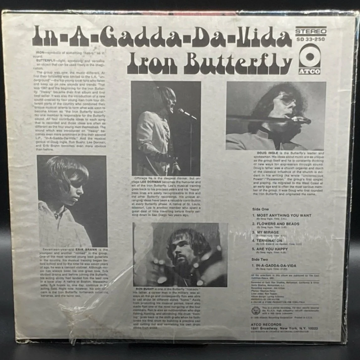 Iron Butterfly - In-A-Gadda-Da-Vida - Ominous Synths Records