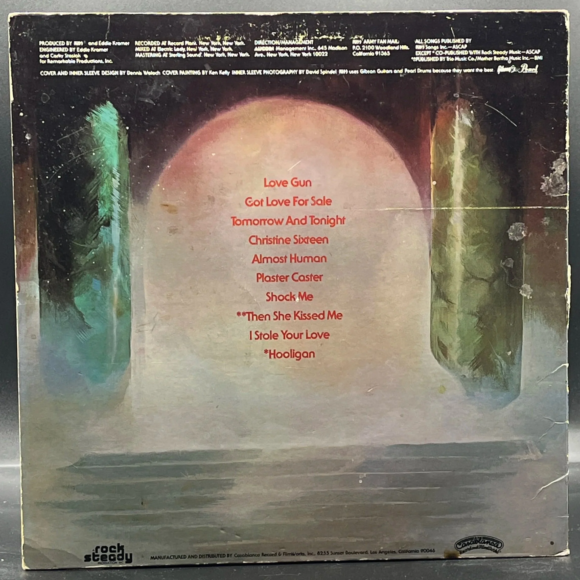 KISS - Love Gun - Ominous Synths Records