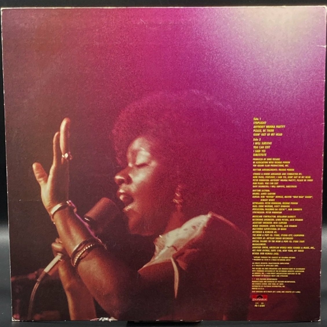 Gloria Gaynor - Love Tracks - Ominous Synths Records