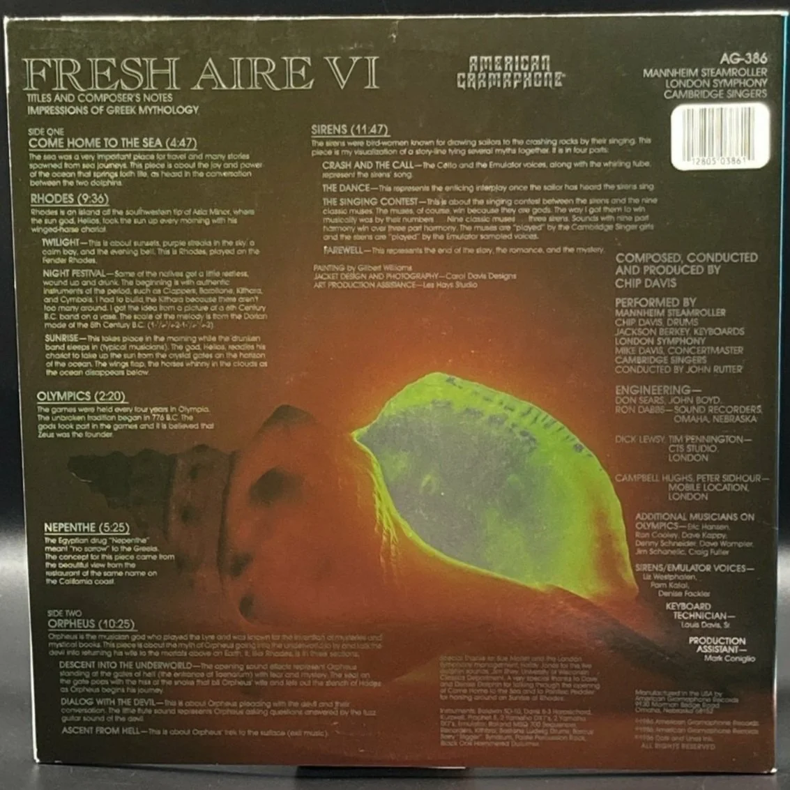 Mannheim Steamroller - Fresh Aire VI - Ominous Synths Records