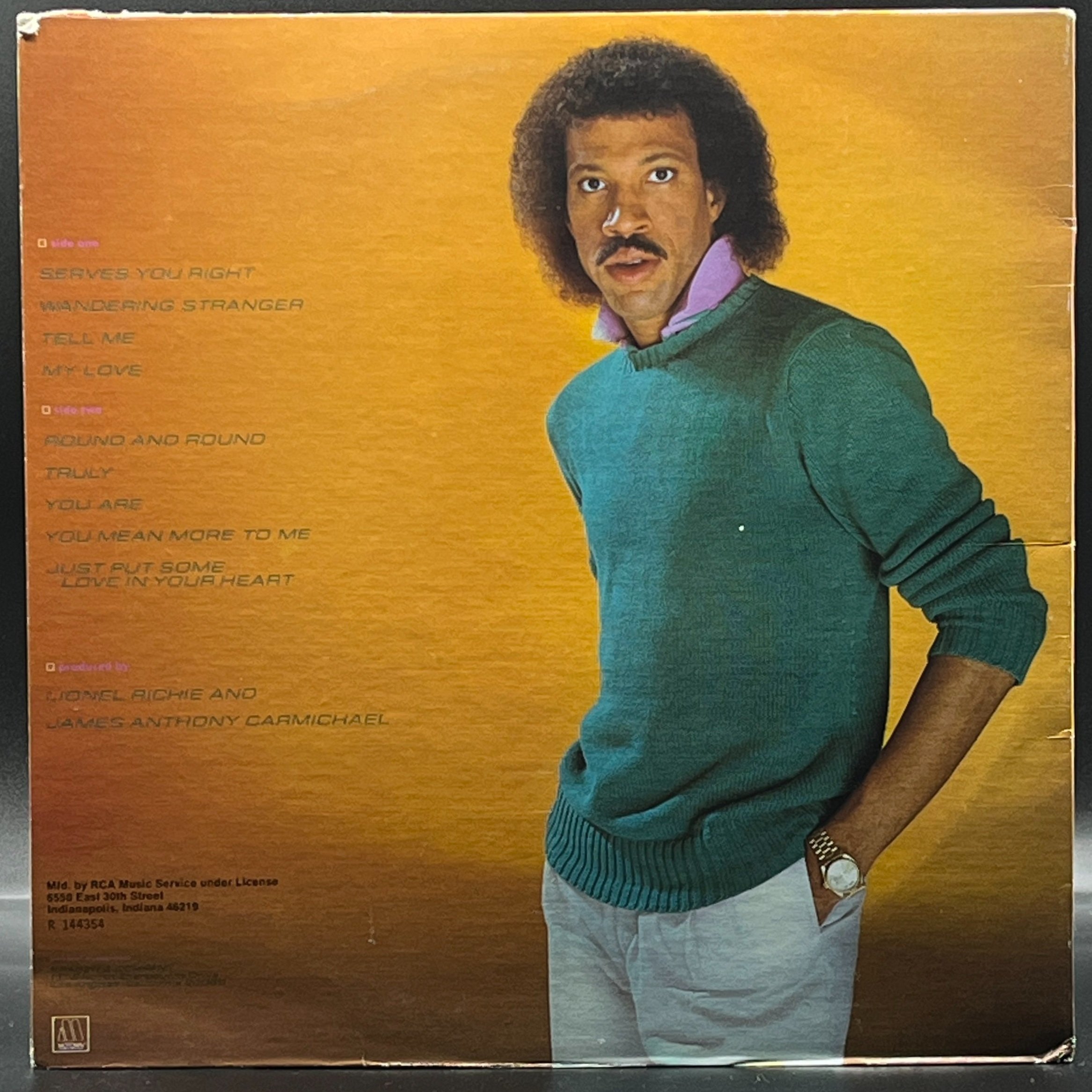 Lionel Richie - Lionel Richie - Ominous Synths Records