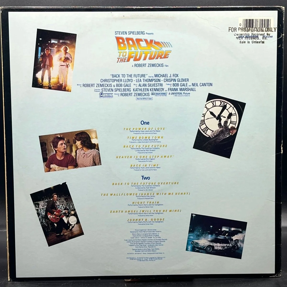 Back To The Future (Music From The Motion Picture Soundtrack) - Ominous Synths Records