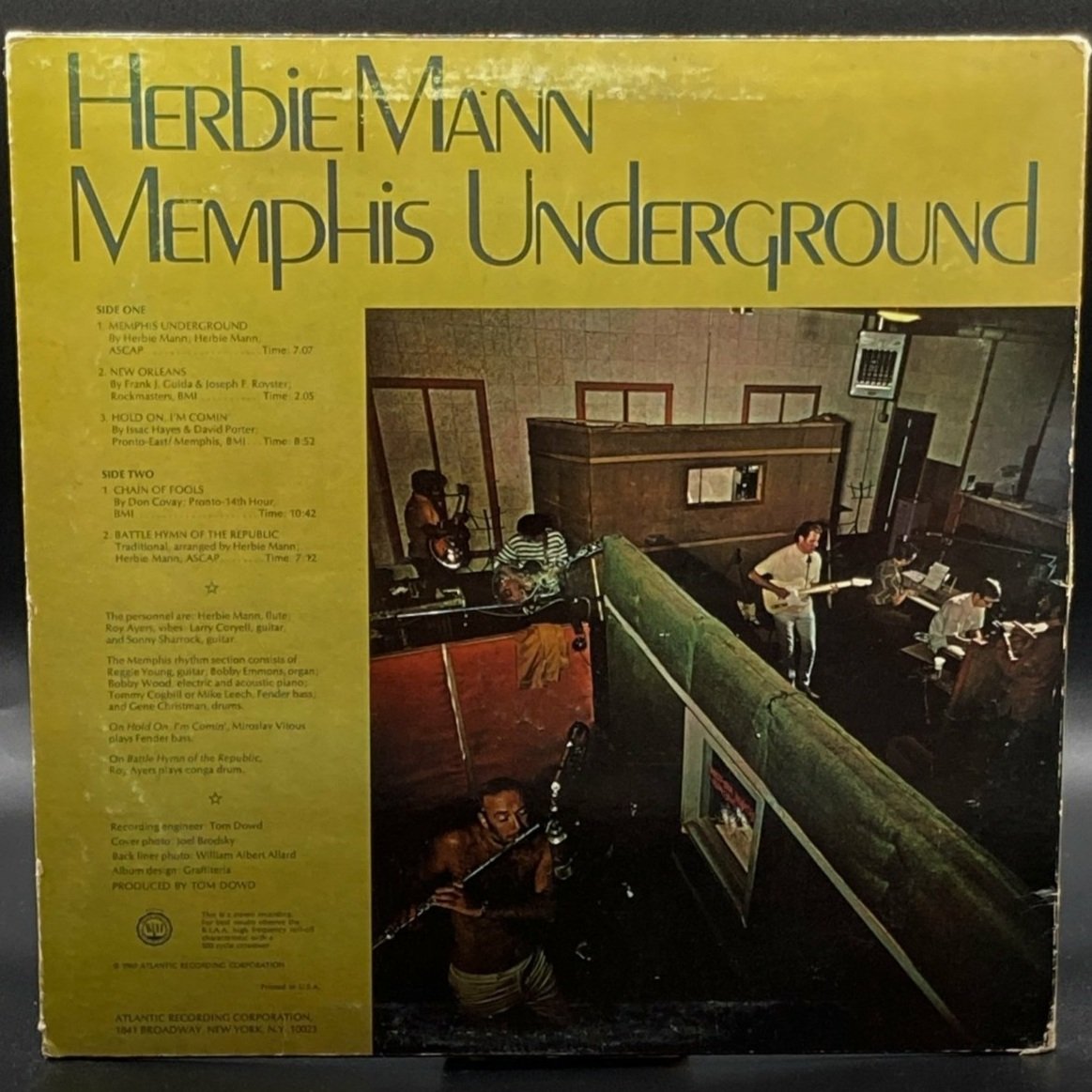 Herbie Mann - Memphis Underground - Ominous Synths Records