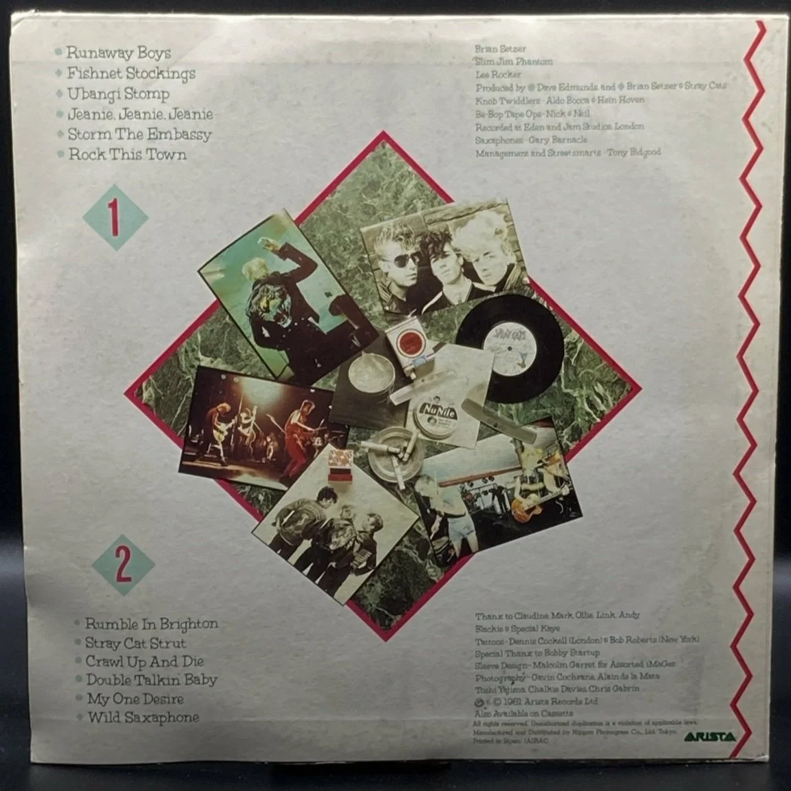 Stray Cats - Stray Cats - Ominous Synths Records