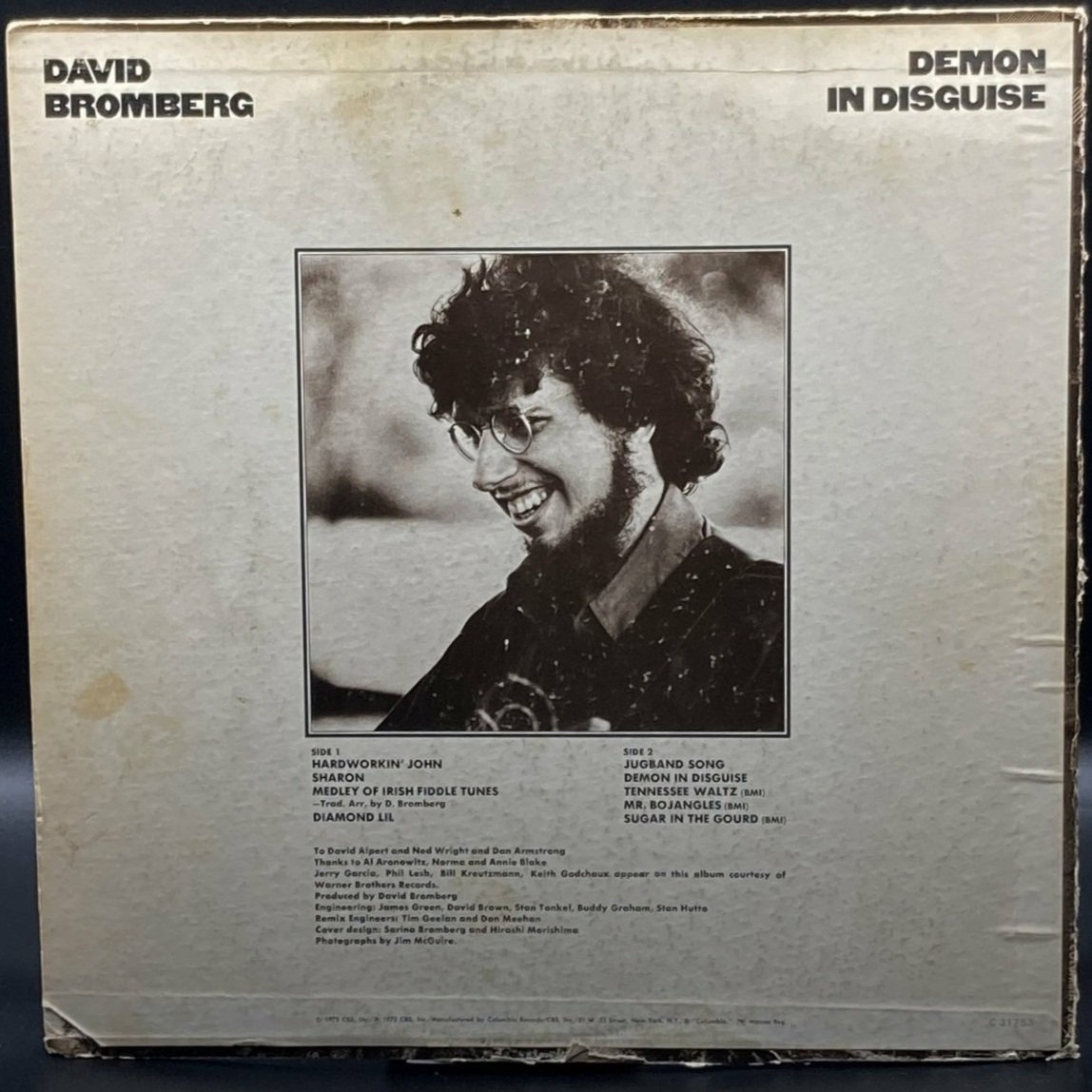 David Bromberg - Demon In Disguise - Ominous Synths Records