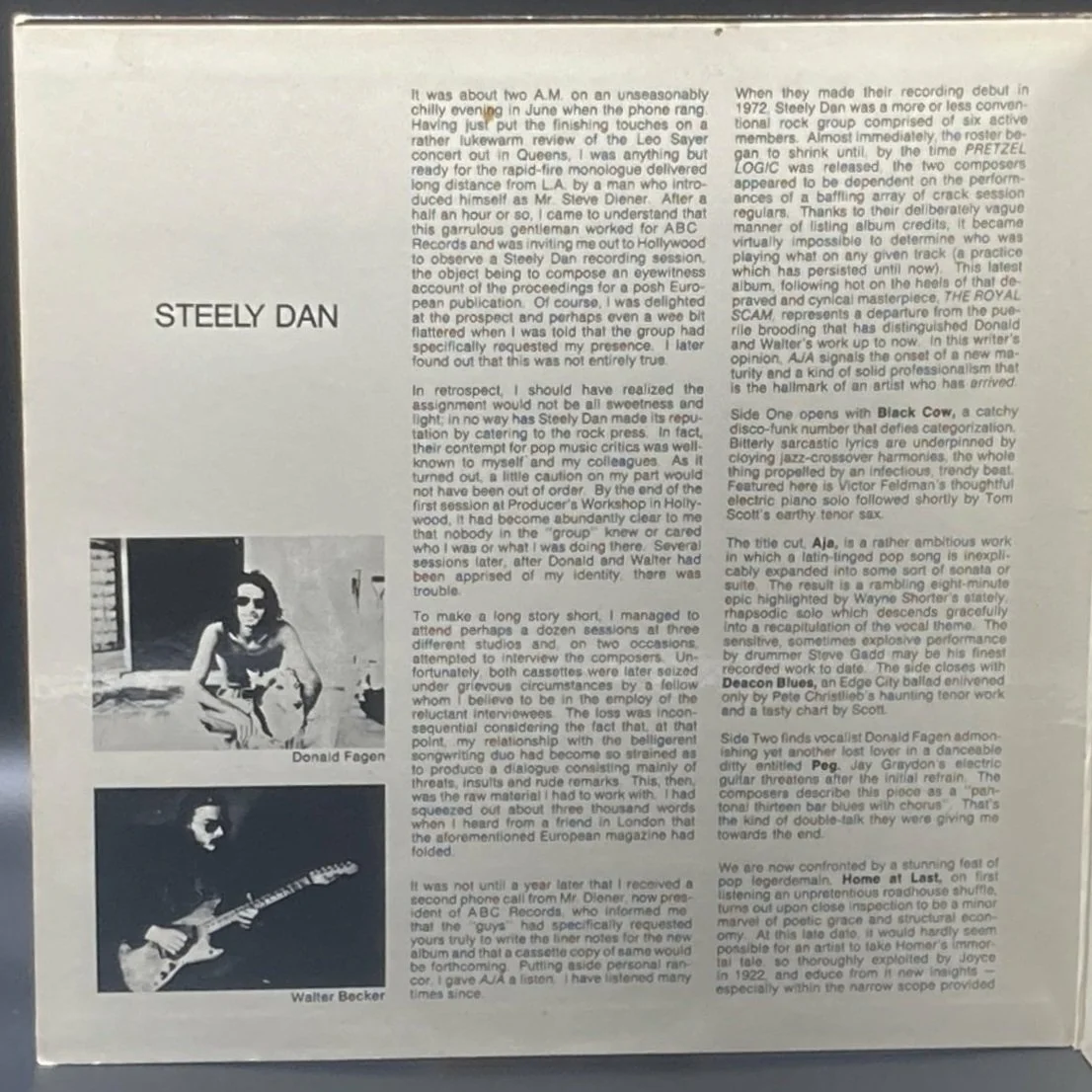 Steely Dan - Aja - Ominous Synths Records