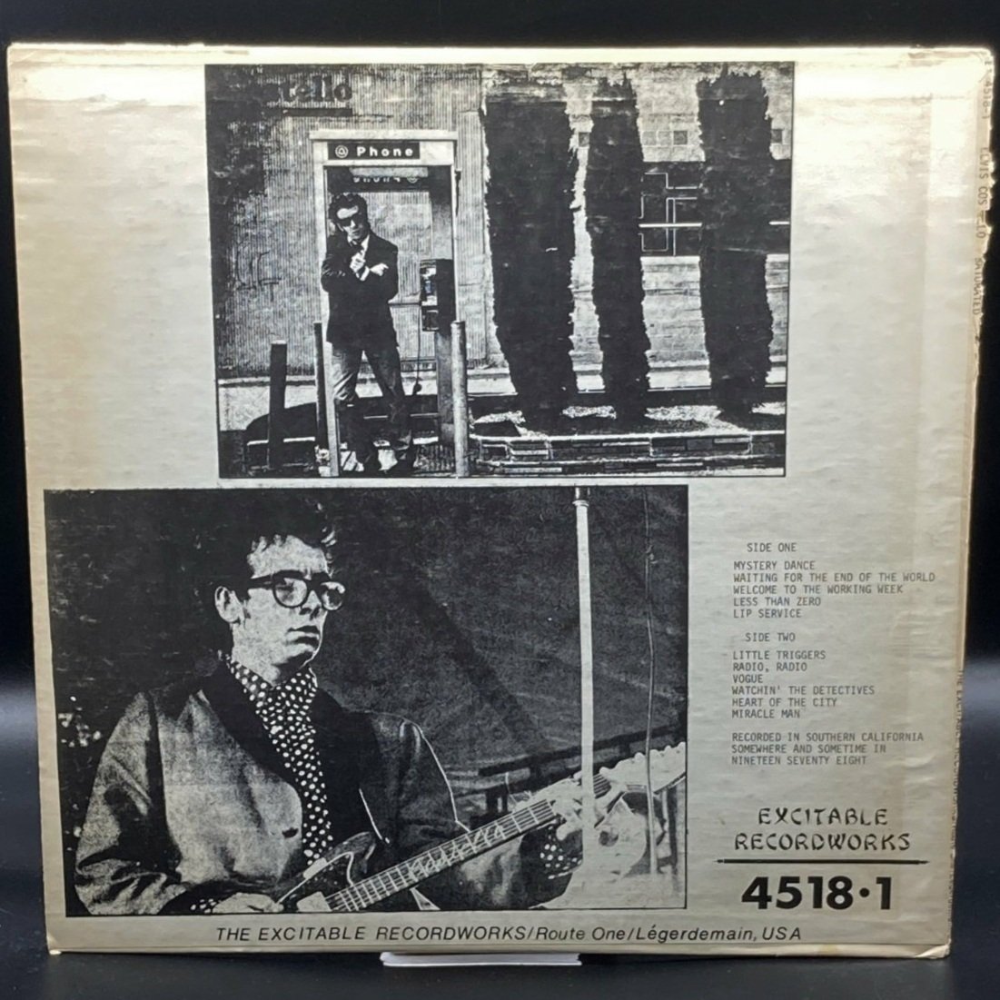 Elvis Costello - Saturated (Unofficial) - Ominous Synths Records