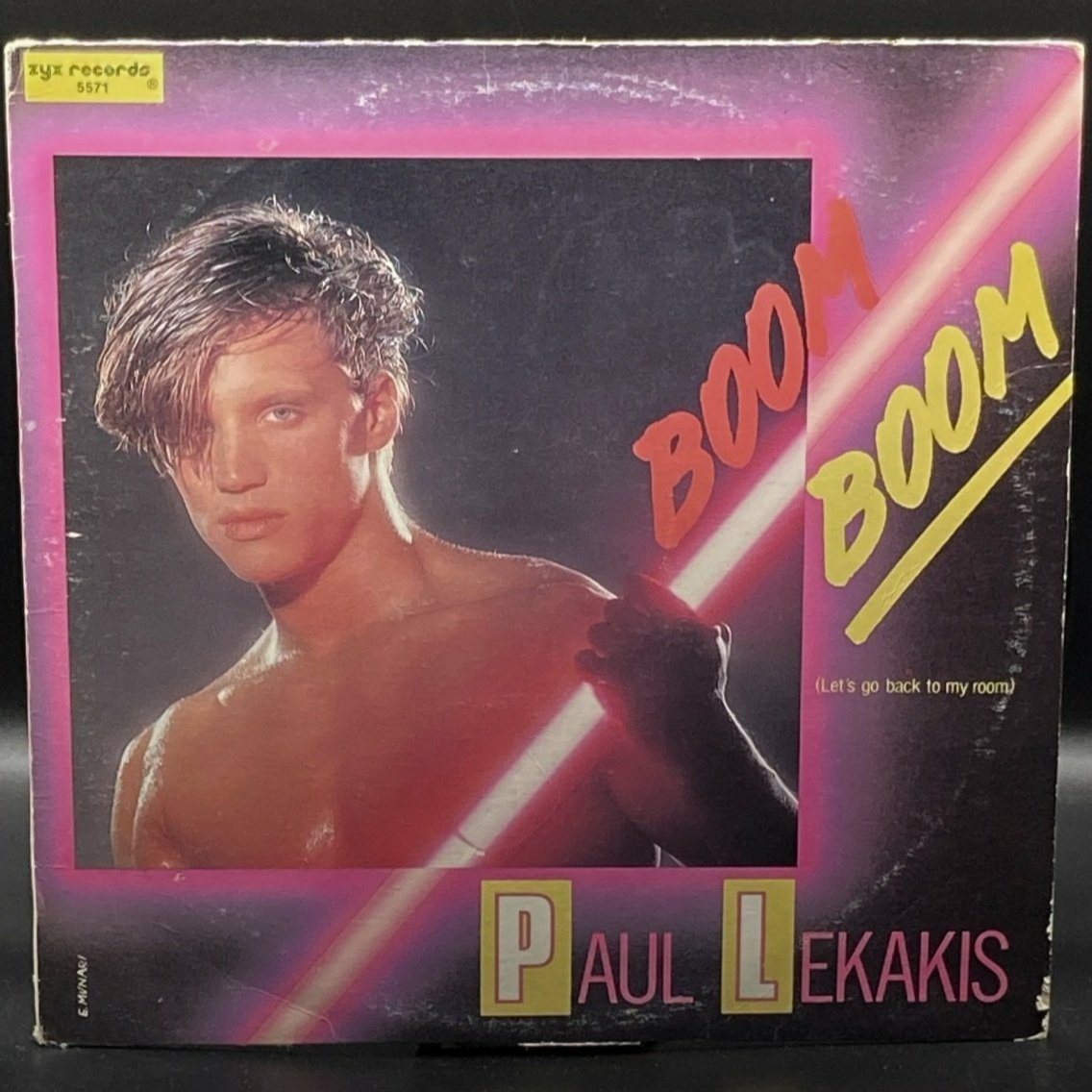 Paul Lekakis - Boom Boom (Let's Go To My Room) (Single) - Ominous Synths Records