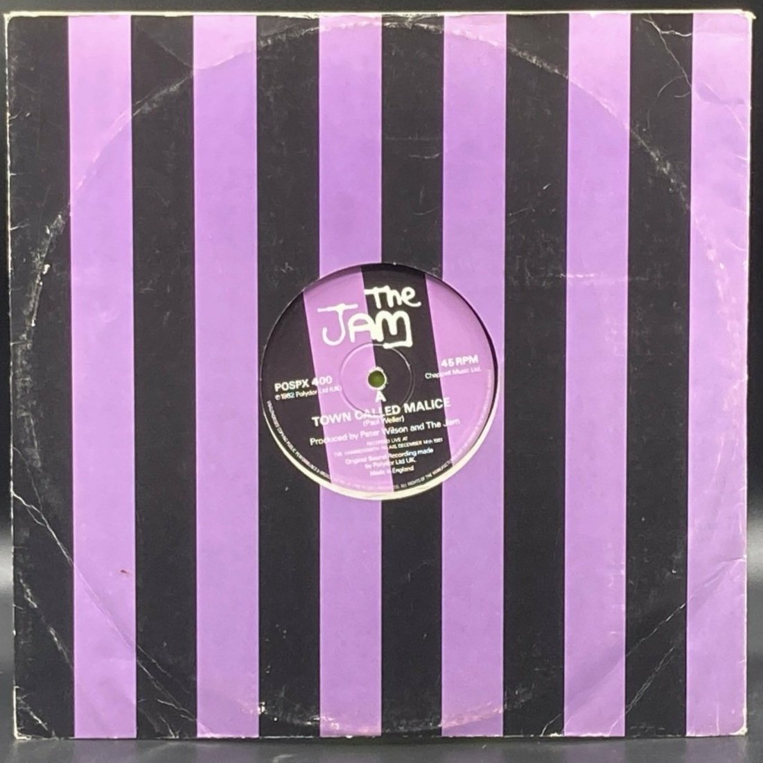 The Jam - Town Called Malice/Precious - Ominous Synths Records