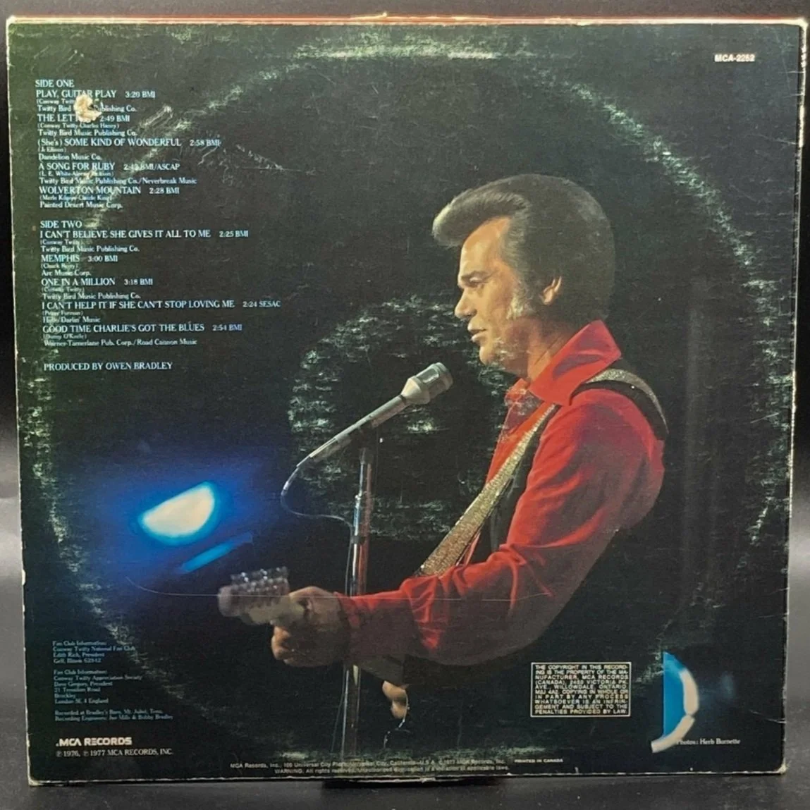 Conway Twitty - Play, Guitar Play - Ominous Synths Records
