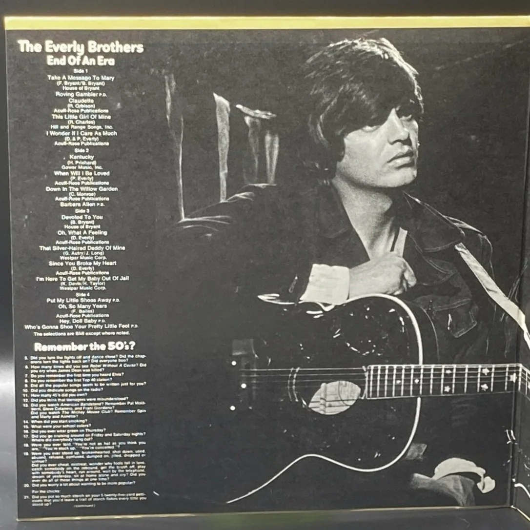 The Everly Brothers - End Of An Era - Ominous Synths Records