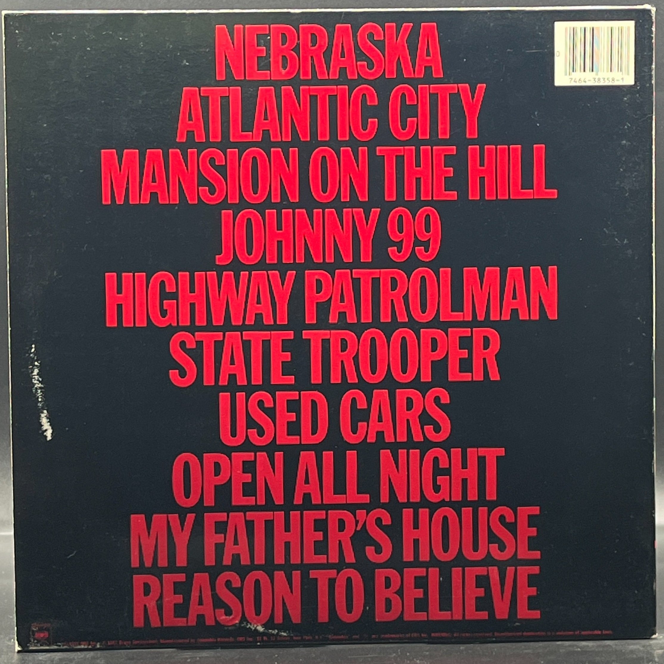 Bruce Springsteen - Nebraska - Ominous Synths Records