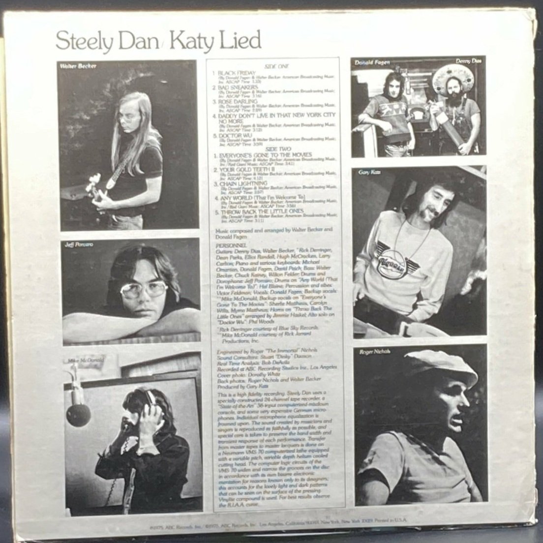 Steely Dan - Katy Lied - Ominous Synths Records