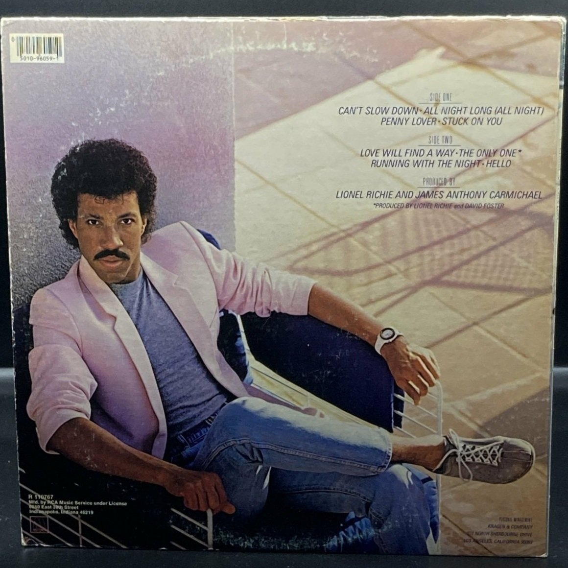 Lionel Richie - Can't Slow Down - Ominous Synths Records