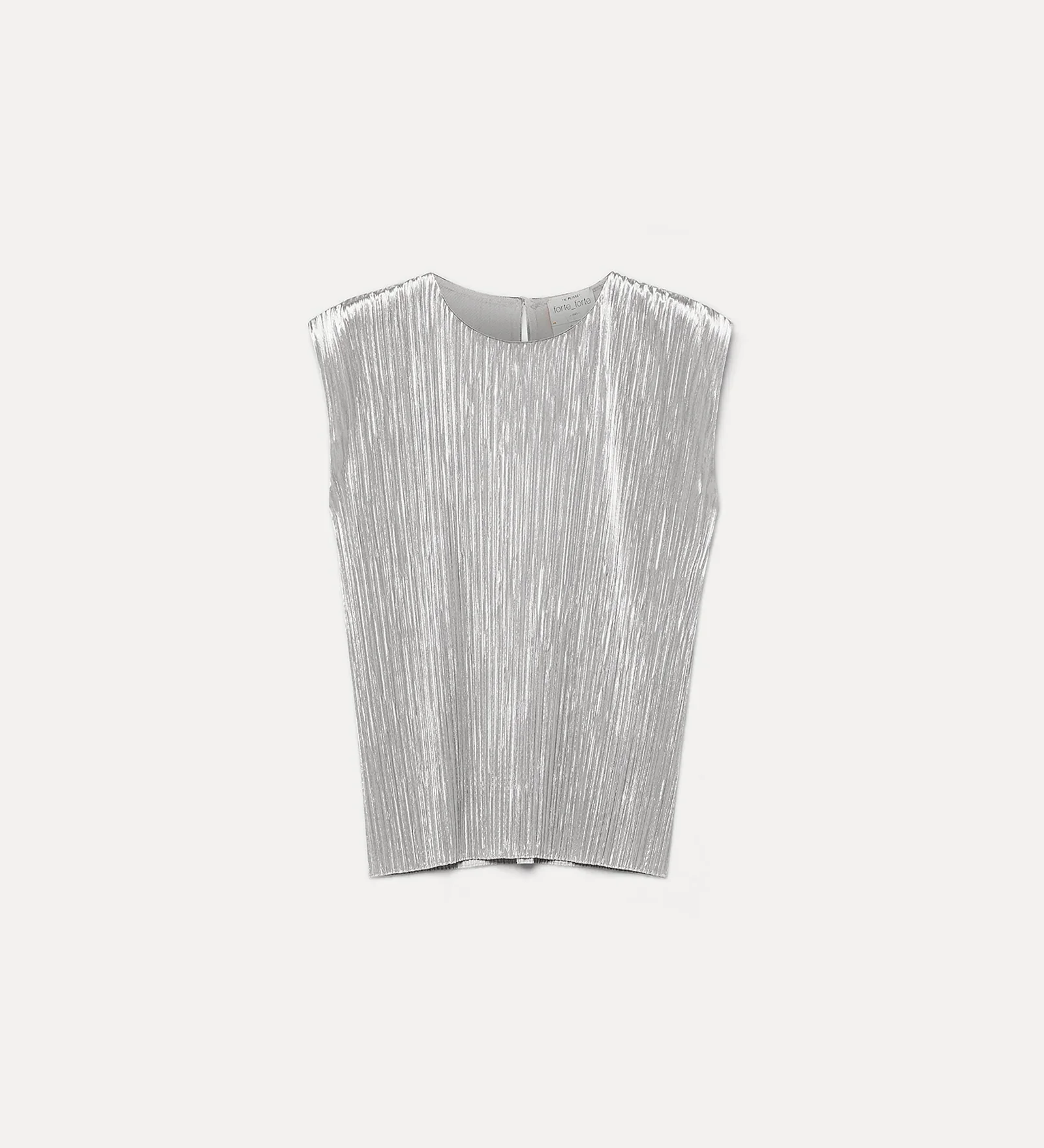 Plisse top in Silky Velvet