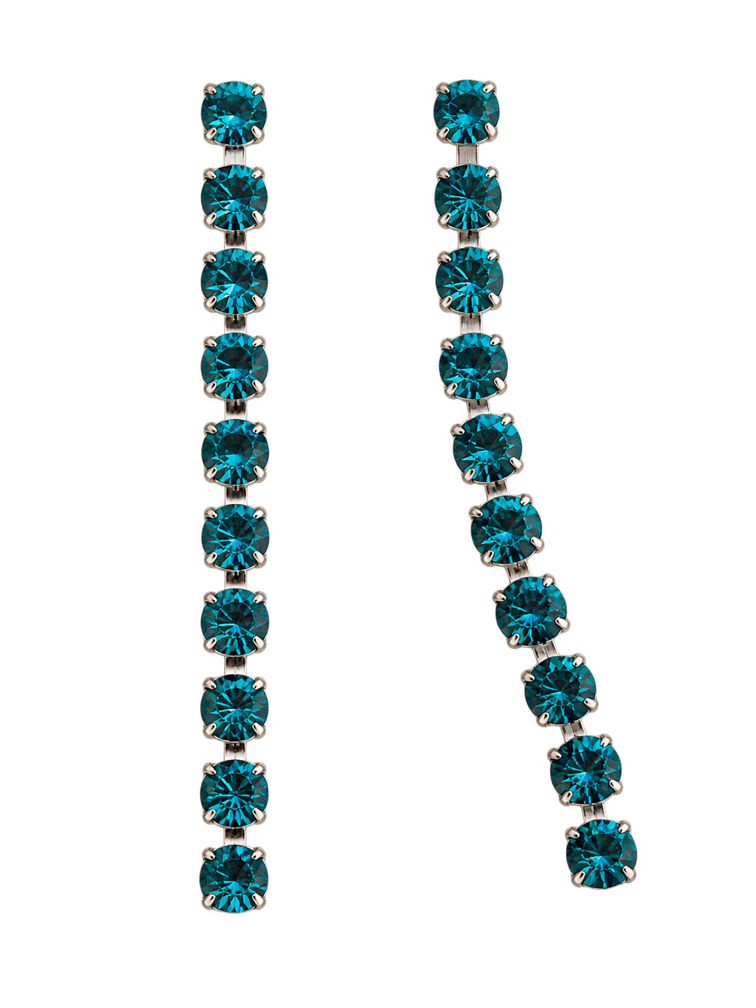 Teal crystal drop earrings on transparent background (1).png