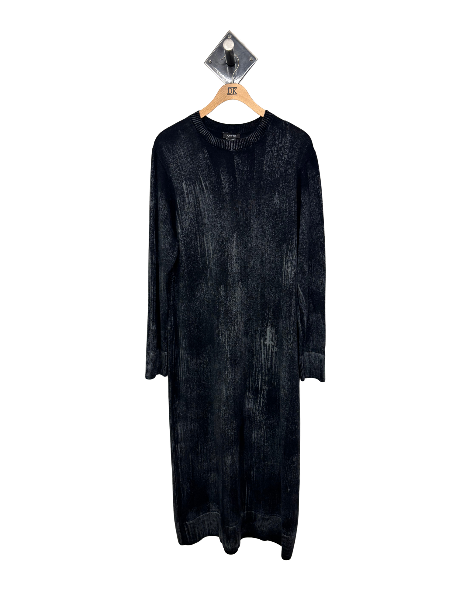 blue dress for baby girl Aden Mesh Sweater Maxi Dress Black — Glam Boutique IN