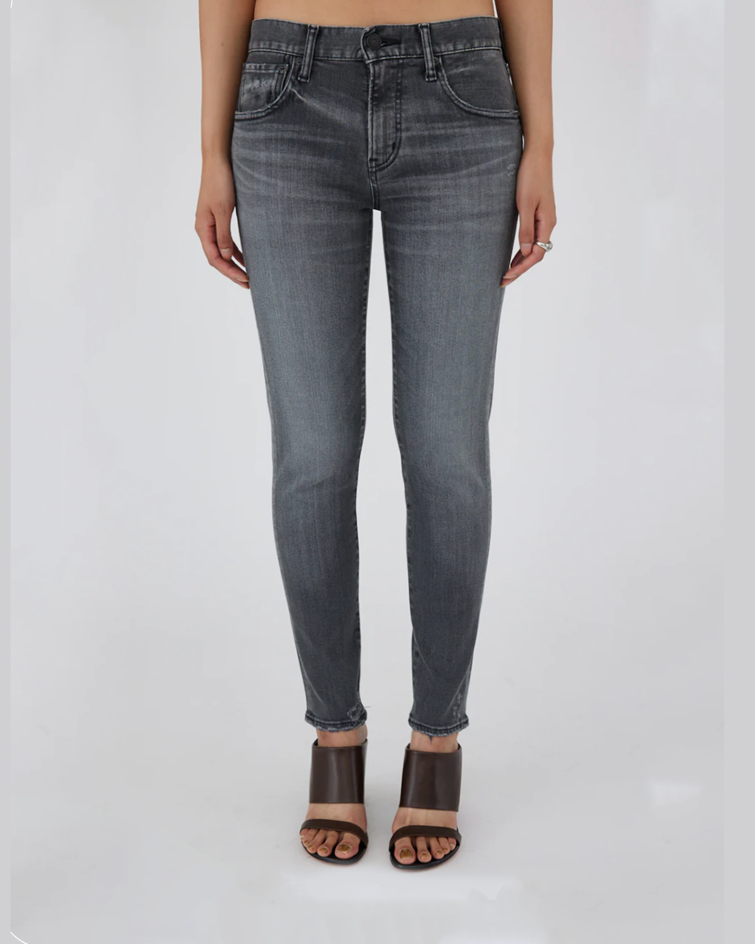 Midland Skinny Jean in Black by Moussy Vintage at Deborah Kent’s Boutique in South Tampa