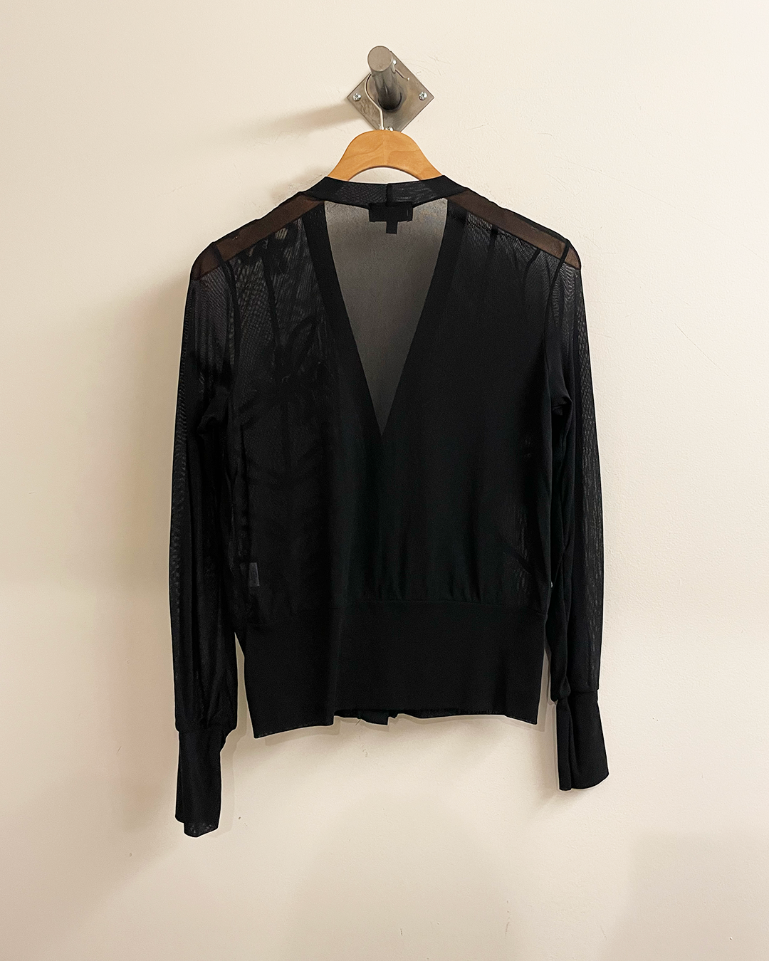 pois double mesh Cardigan【black】 pois double mesh Cardigan【black】