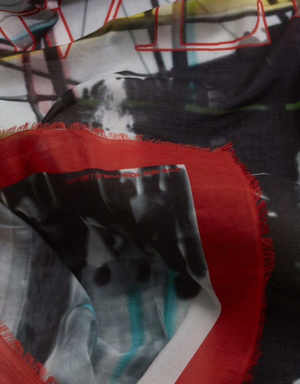 Positivity Printed Cashmere Modal Stole by Faliero Sarti at Deborah Kent’s Boutique in South Tampa