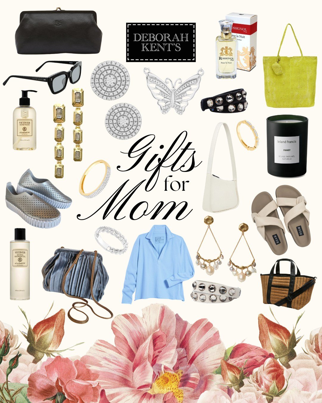 Mom, grandma, mom-to-be, mom-in-law, step-mom - whichever form your motherly figure takes, find something special to treat her at Deborah Kent's in Tampa. Open 'til 5:30 today &amp; tomorrow.

#deborahkents #mothersdaygiftguide #mothersdaygift #happy