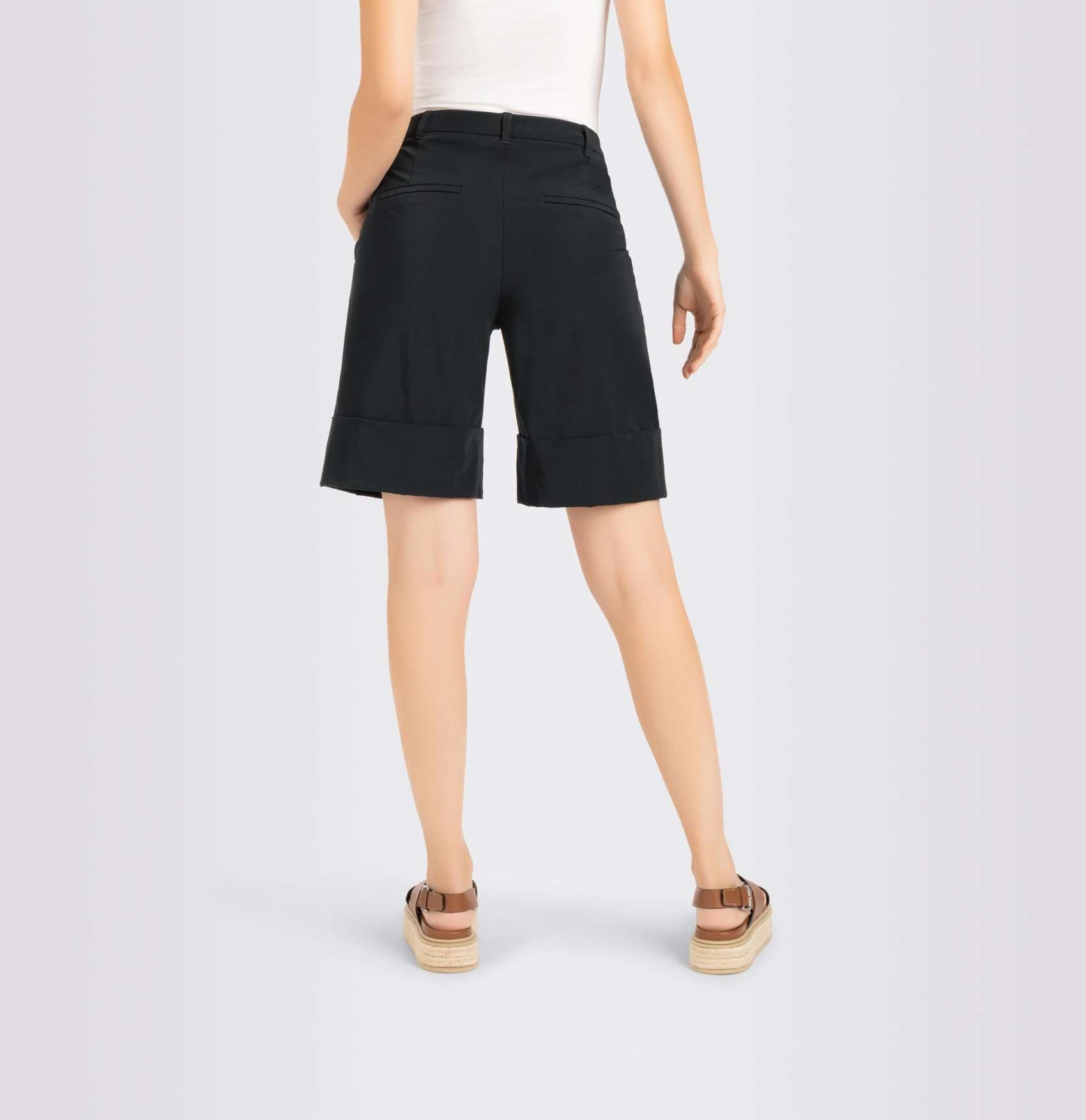 Suna Bermuda Short in Black by MAC at Deborah Kent's Boutique in South Tampa