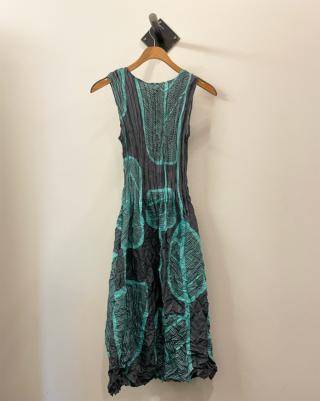 Sleeveless Smash Pocket Dress in Paddles Print by Alquema at Deborah Kent's in Tampa