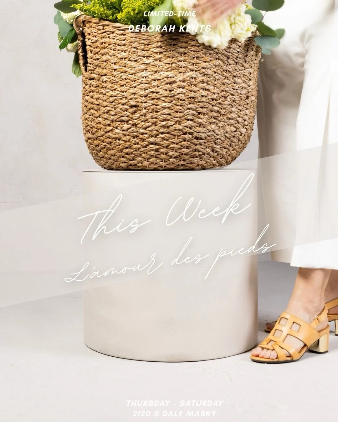 A love letter to beautiful things.

This week, L&rsquo;Amour des Pieds arrives at Deborah Kent&rsquo;s an exclusive trunk show celebrating the art of a perfectly made shoe.

Come in. Stay a while. Leave obsessed.

#deborahkents #lamourdespieds #trunk