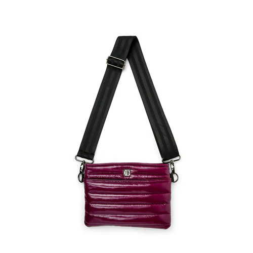 Bum Bag 2.0 in Glossy Berry by Think Royln at Deborah Kent's Boutique in Tampa