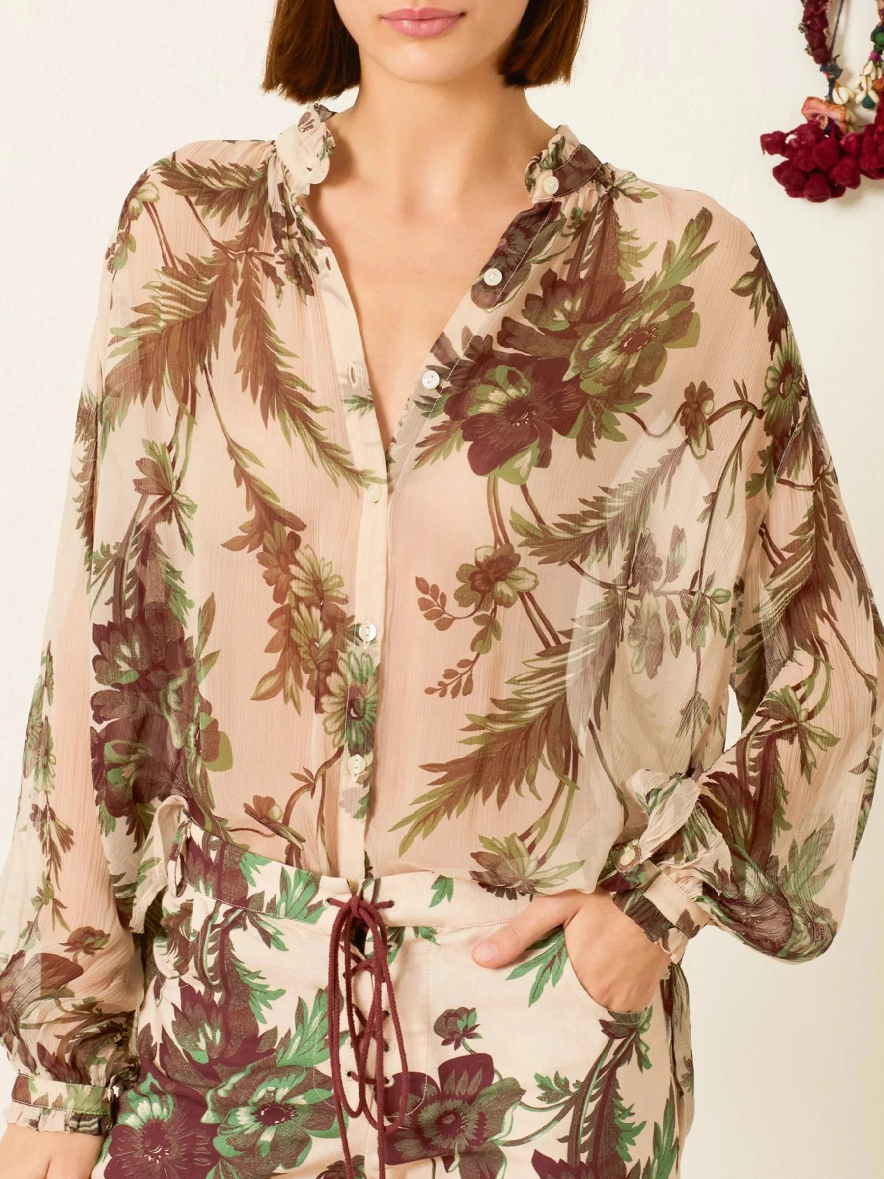 Poet Summermoss Blouse