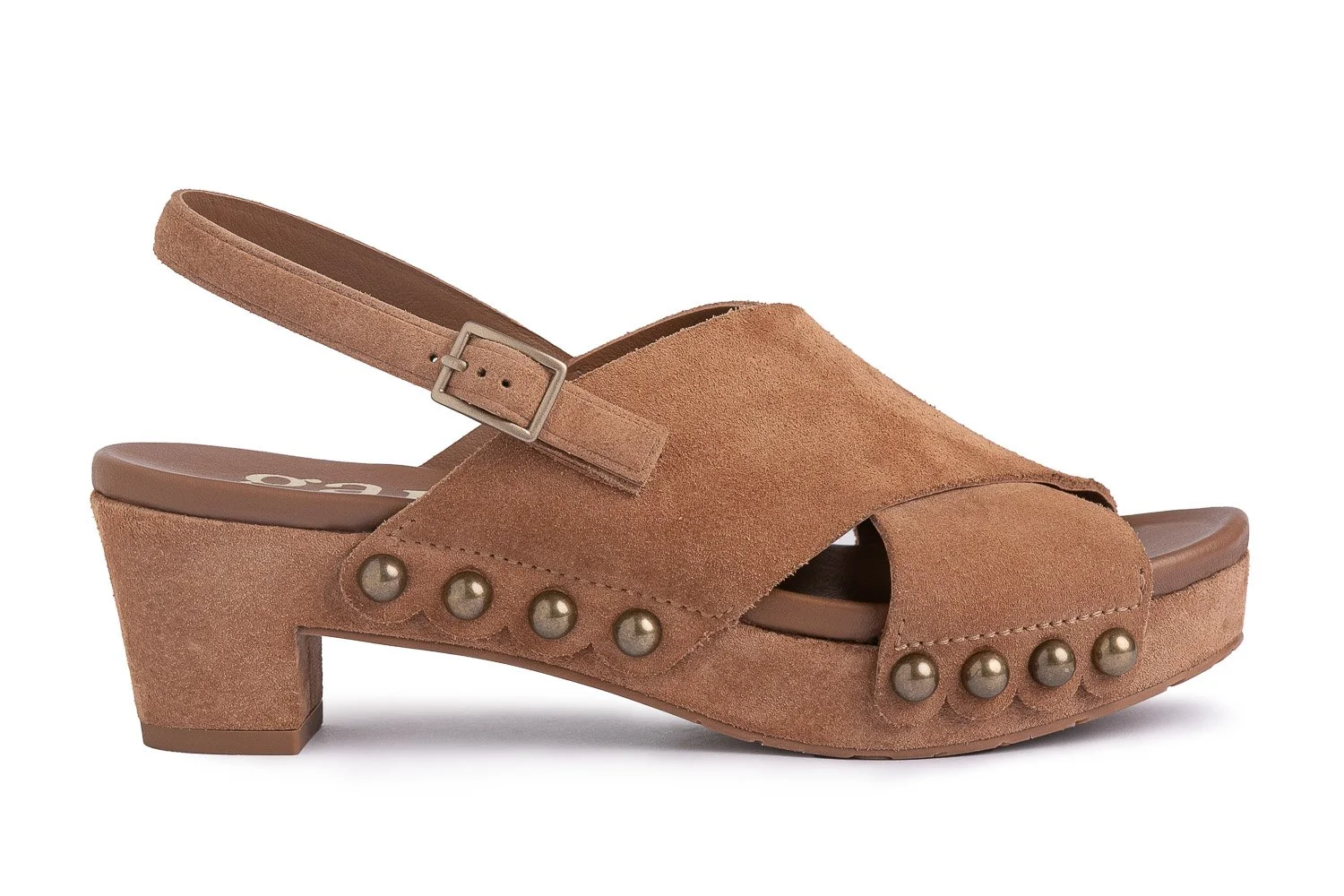 Nekane criss cross midi clog