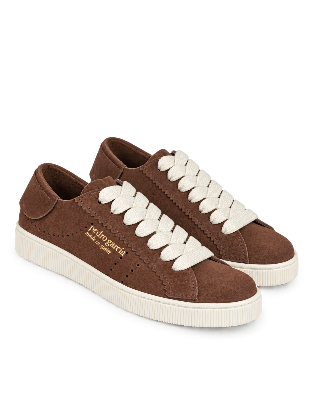Pedro García Chocolate Suede Sneakers.png