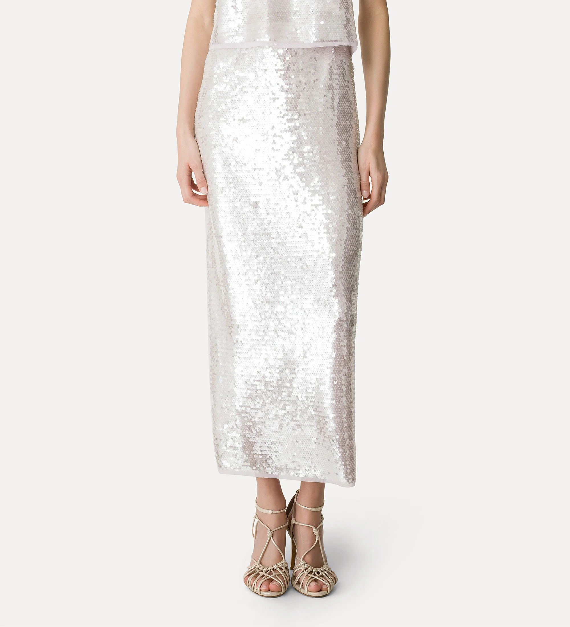 "Liquid Sequins" Pencil Skirt