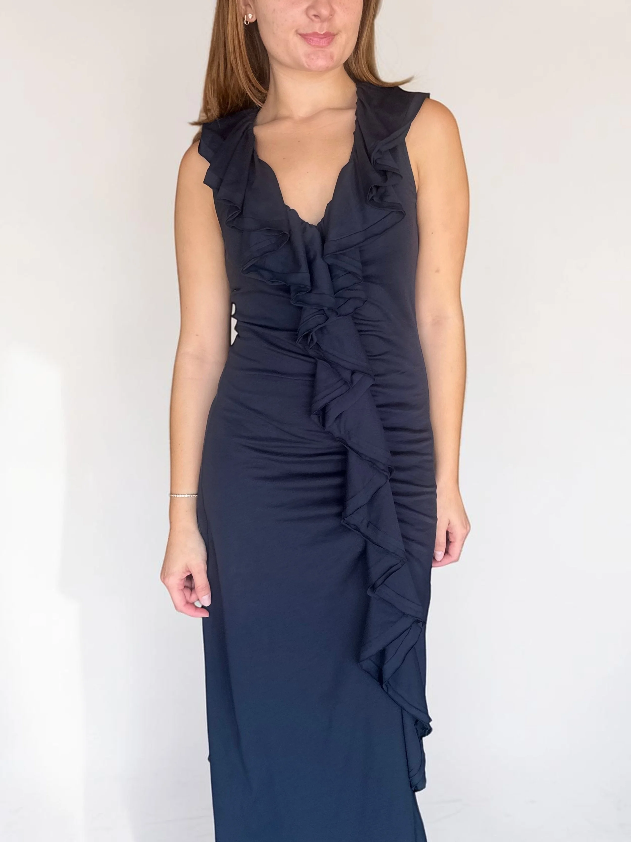 Chiara Cotton Ruffle Dress