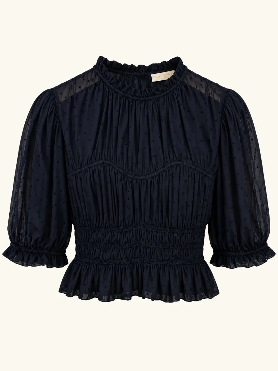 Rae Short Sleeve Cotton Top