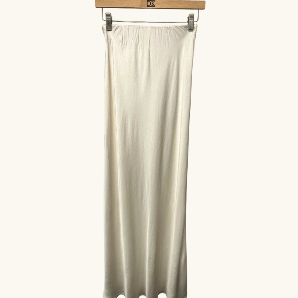 Cream Maxi Skirt