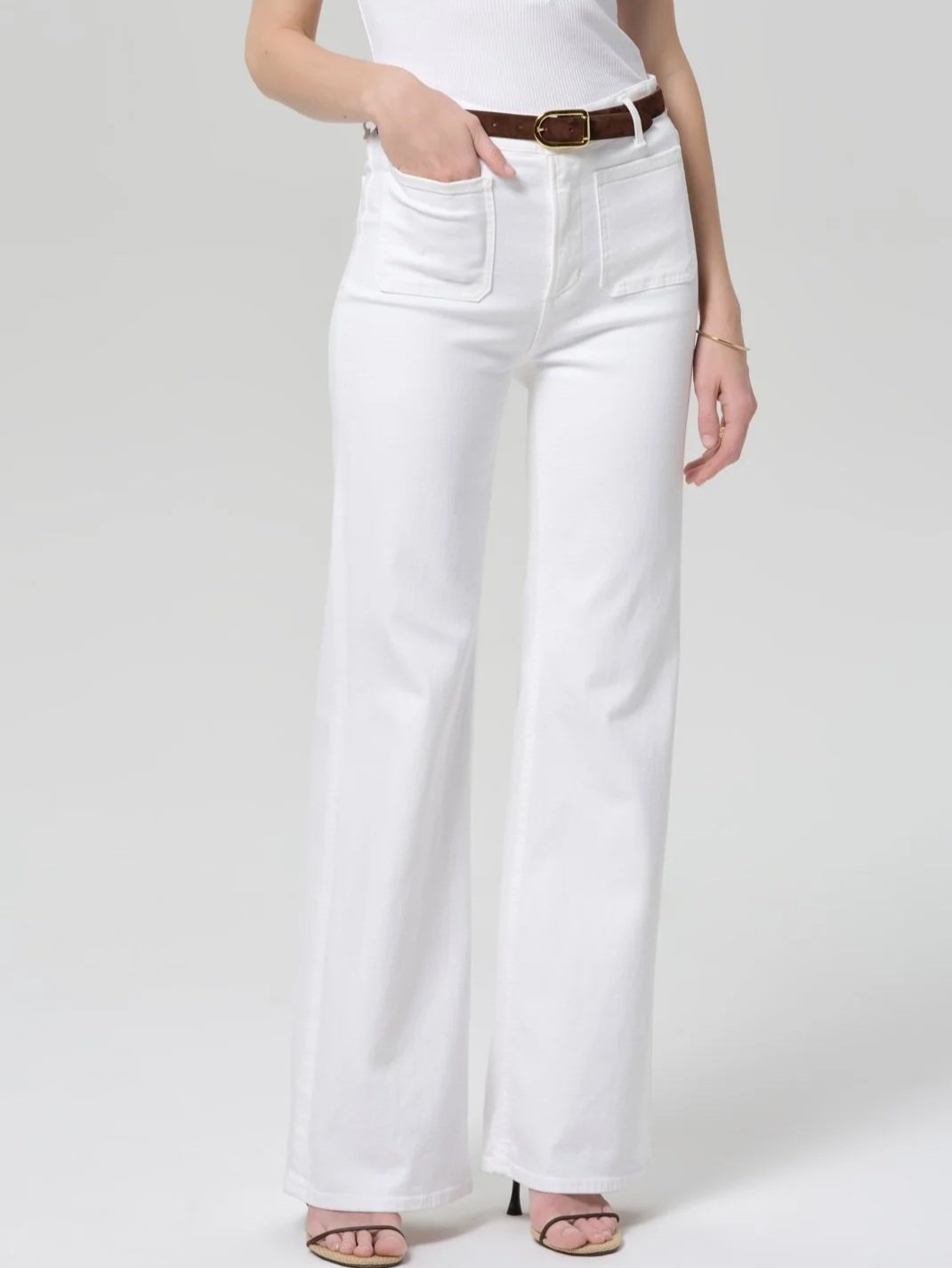 Kimberly Patch Pocket Flare