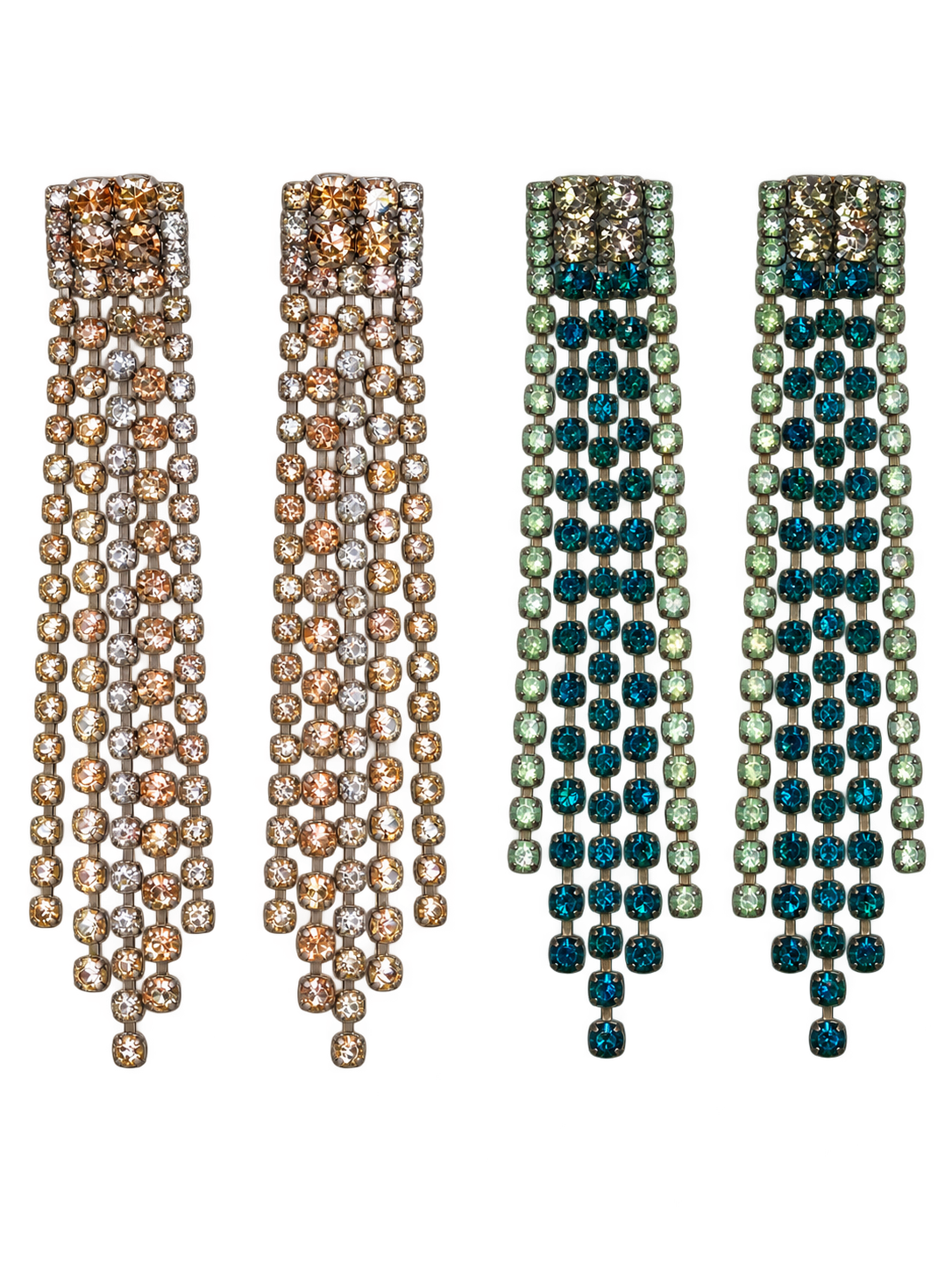 Crystal Pendant Earrings