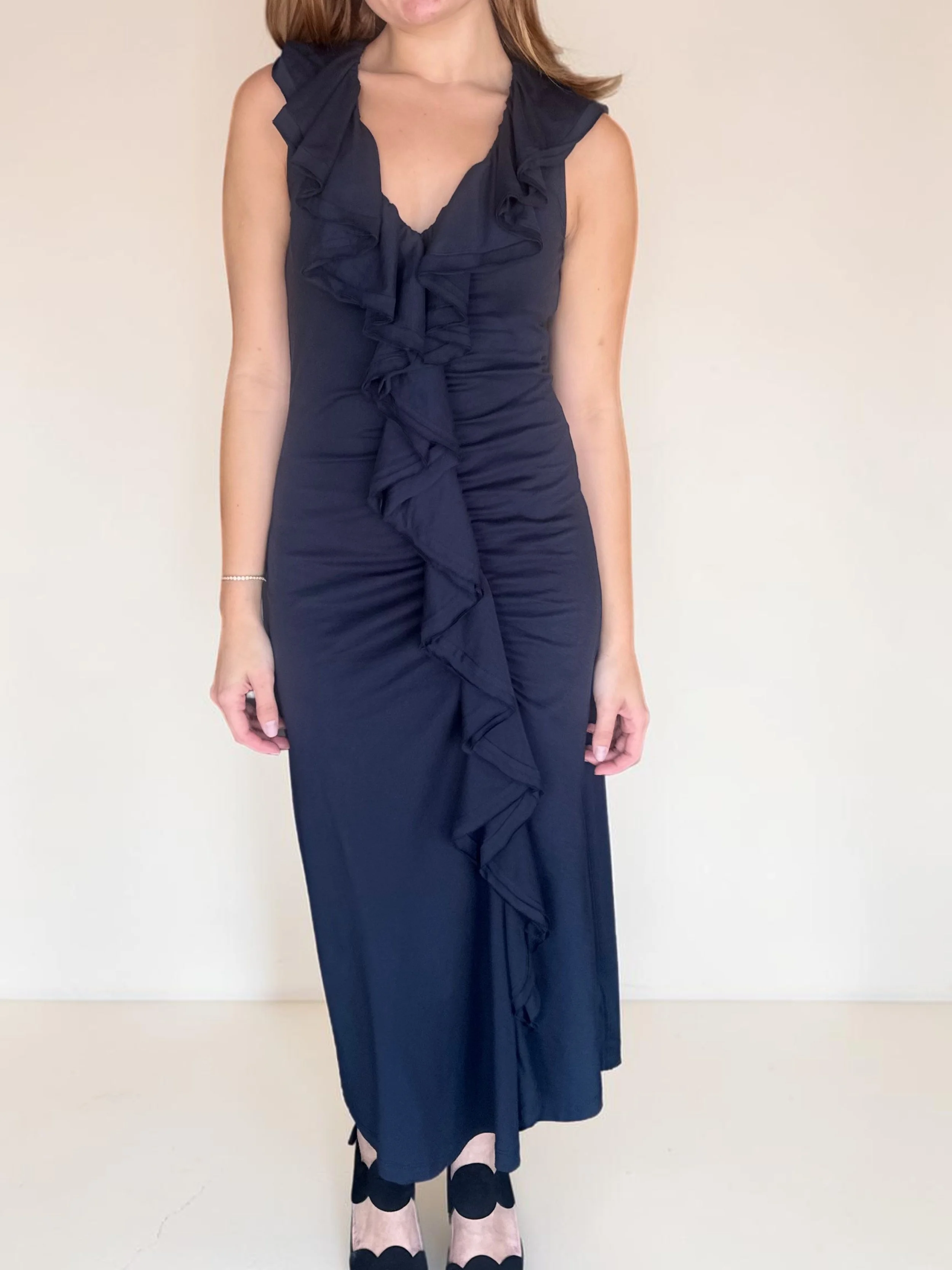 Chiara Cotton Ruffle Dress