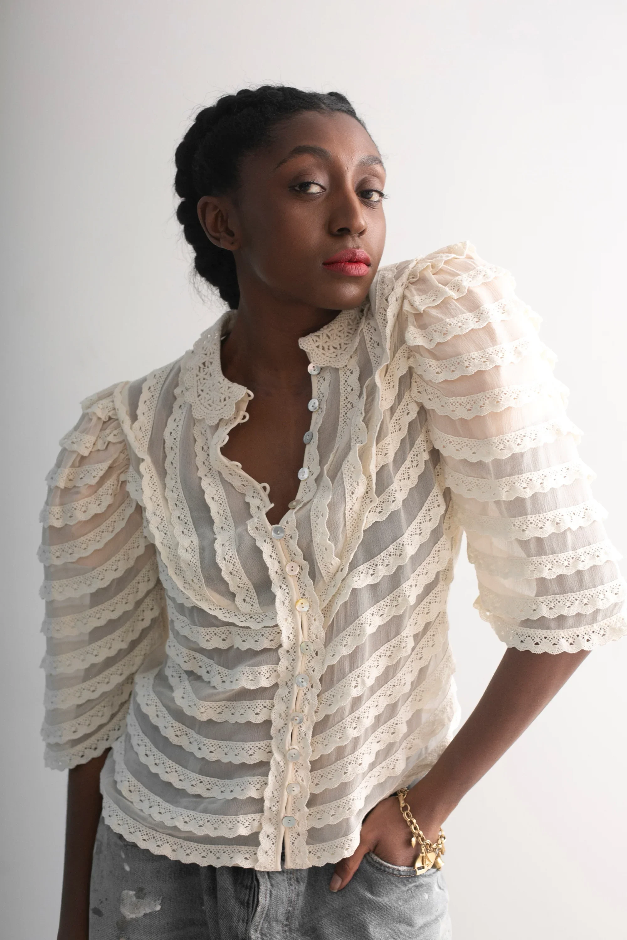 Infinite Lace Blouse